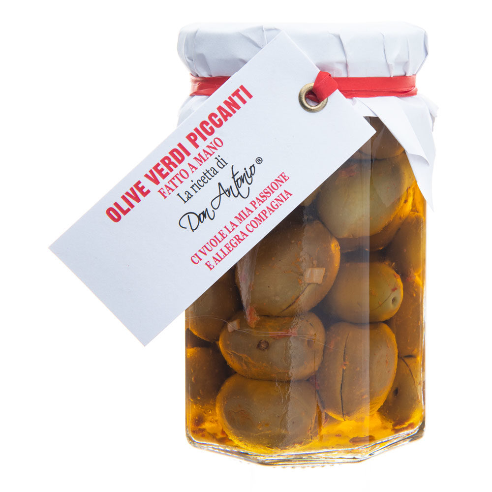 Don Antonio - Antipasti - Olive verdi piccante