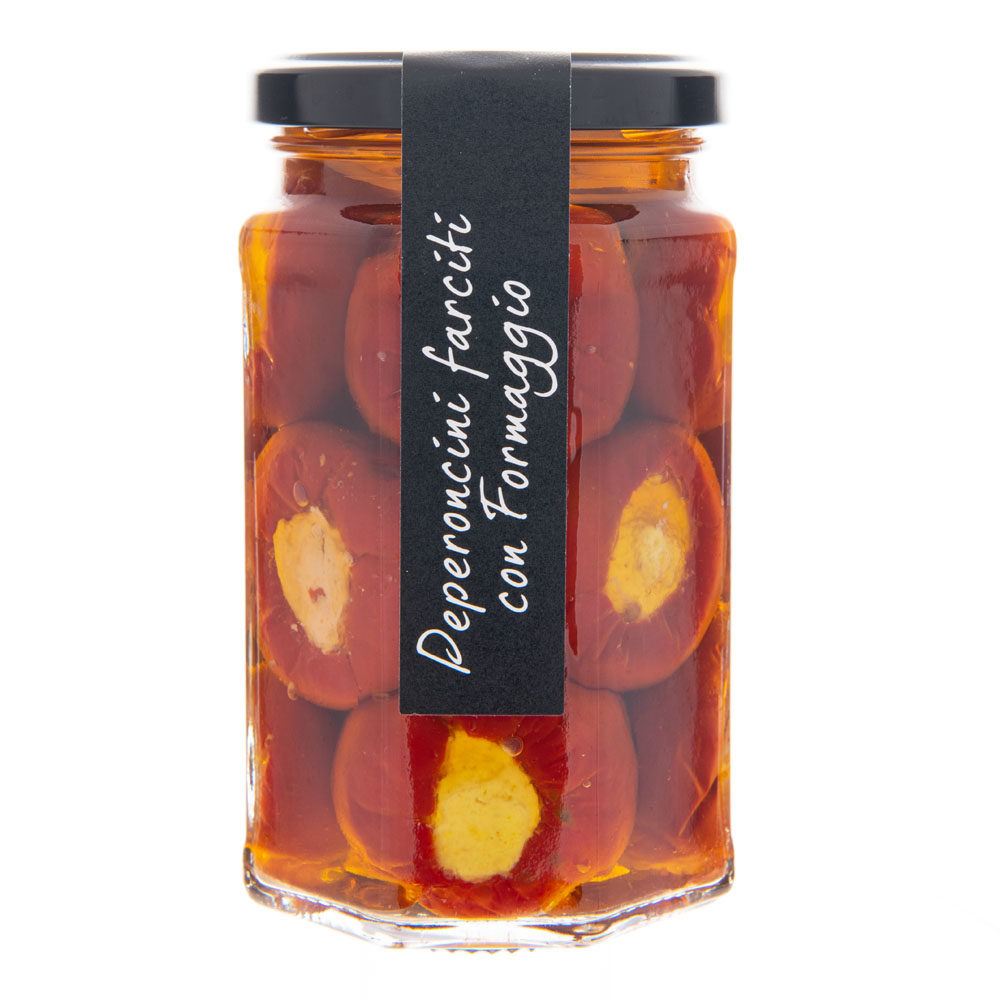 Casina Rossa - Antipasti - Peperoncini farciti con formaggio