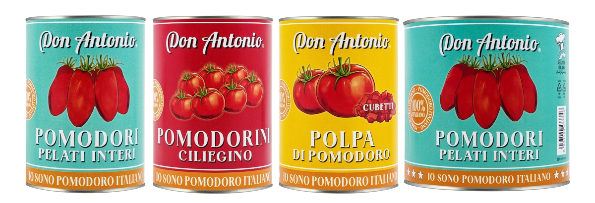 Don Antonio - Pomodori pelati e polpa di pomodoro